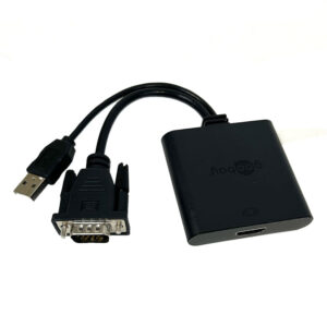 Lej en VGA/USB til HDMI adapter